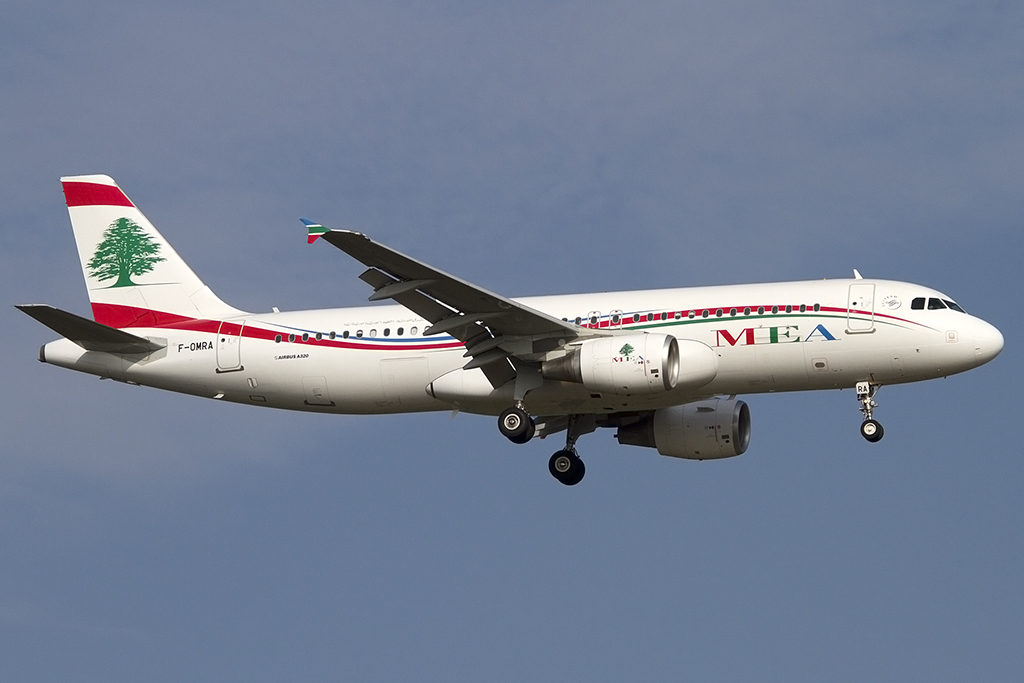 MEA, F-OMRA, Airbus, A320-214, 28.09.2013, FRA, Frankfurt, Germany 




