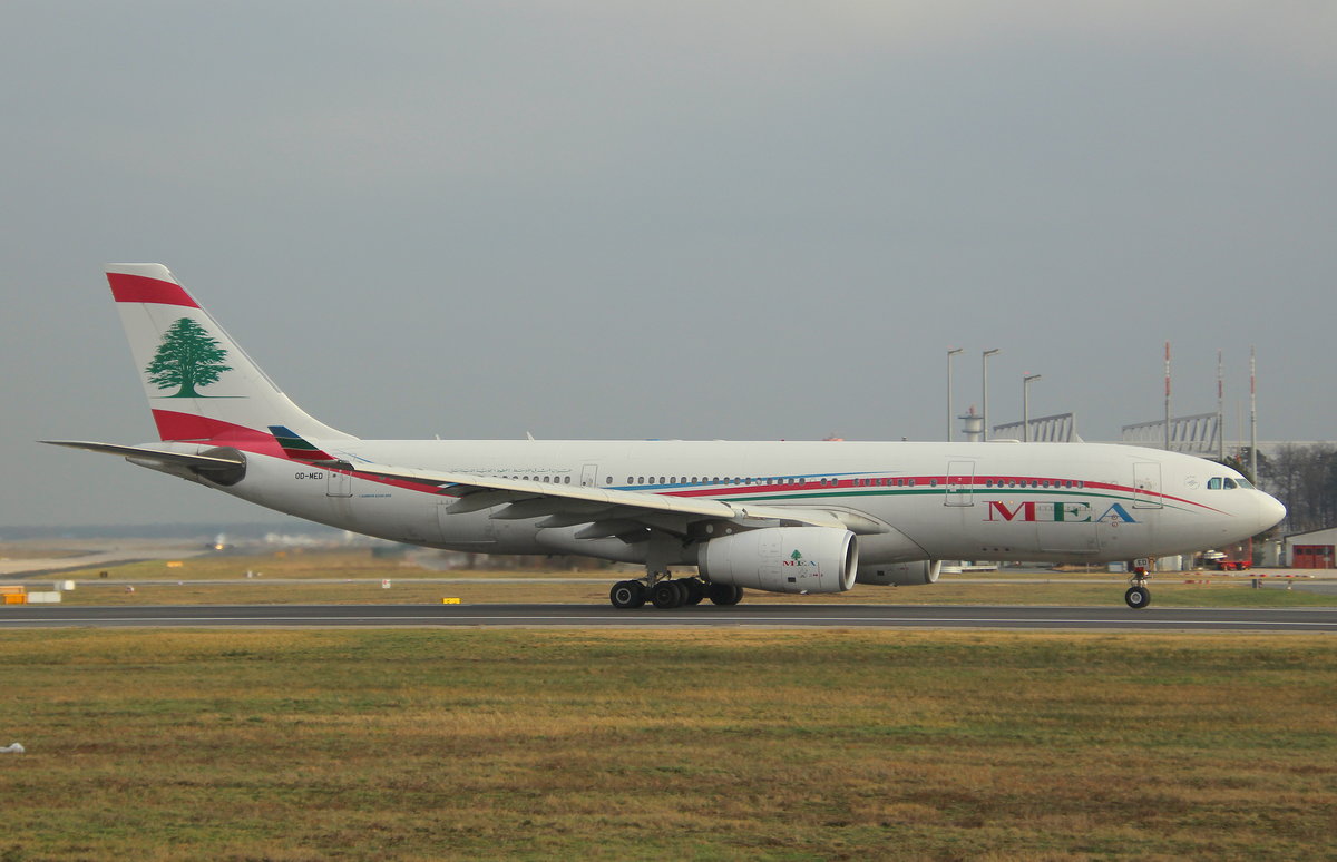 MEA Middle East Airlines, OD-MED, MSN 926, Airbus A 330-243, 13.01.2018, FRA-EDDF, Frankfurt, Germany 