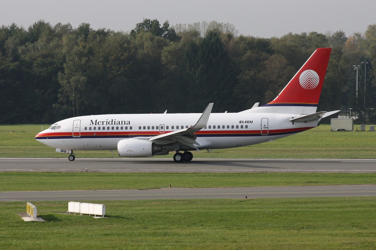 Meridiana, EI-IGU, (c/n 32422),Boeing 737-73V(WL), 11.10.2014, HAM-EDDH, Hamburg, Germany 