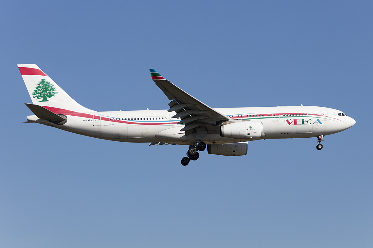 Middle East Airlines, OD-MEA, Airbus, A330-243, 07.04.2018, FRA, Frankfurt, Germany 


