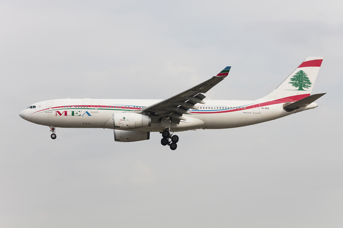 Middle East Airlines, OD-MEB, Airbus, A320-243, 01.04.2017, FRA, Frankfurt, Germany



