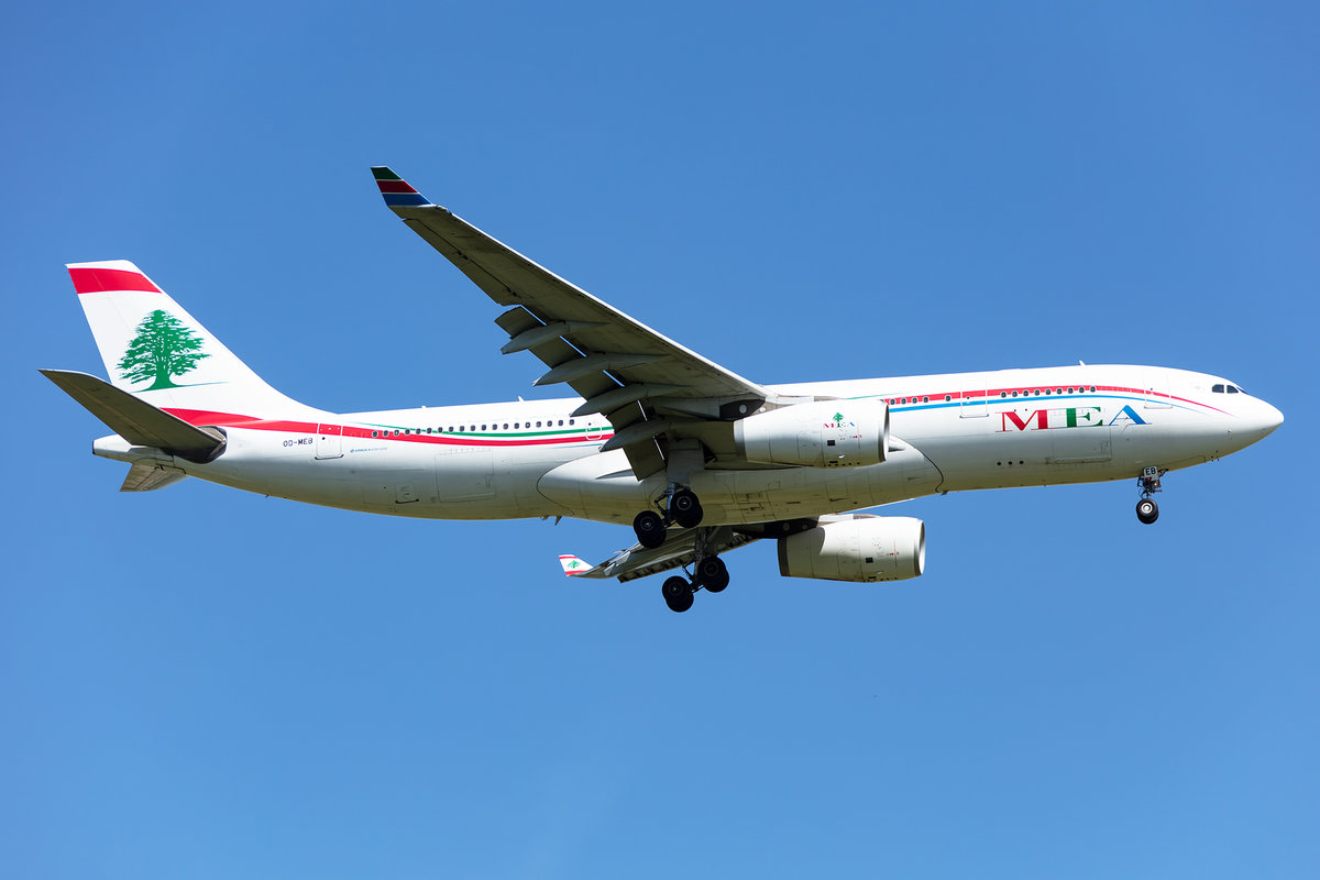 Middle East Airlines, OD-MEB, Airbus, A330-243, 13.05.2019, CDG, Paris, France


