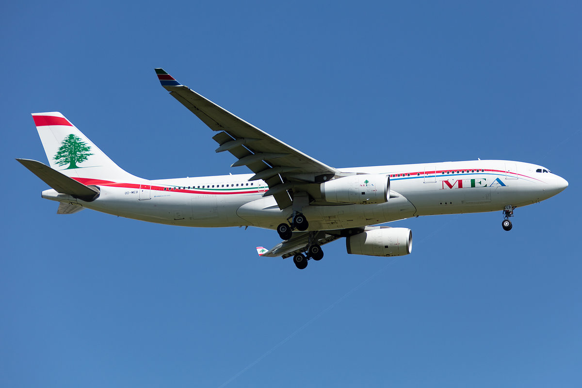 Middle East Airlines, OD-MEB, Airbus, A330-243, 14.05.2019, CDG, Paris, France




