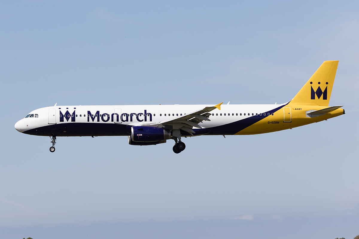 Monarch Airlines, G-OZBM, Airbus, A321-231, 01.05.2017, FCO, Roma, Italy 



