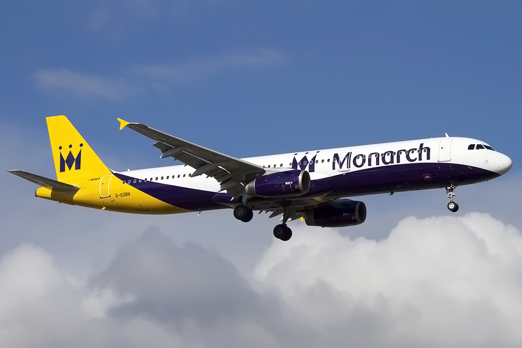 Monarch Airlines, G-OZBN, Airbus, A321-231, 02.03.2014, GVA, Geneve, Switzerland 





