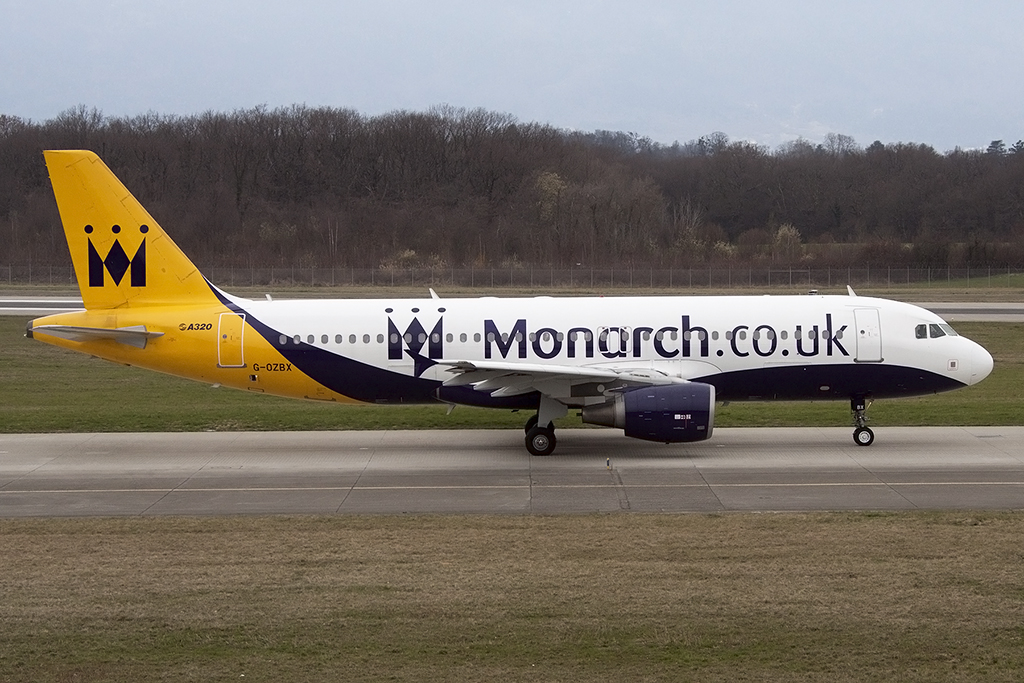 Monarch Airlines, G-OZBX, Airbus, A320-214, 28.03.2015, GVA, Geneve, Switzerland 



