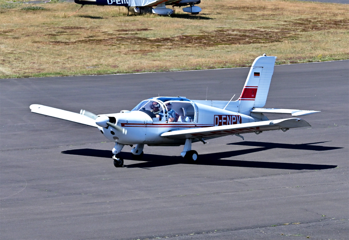 Morane Saulnier MS 883 Rallye 115, D-ENPK, taxy EDKB - 05.08.2020