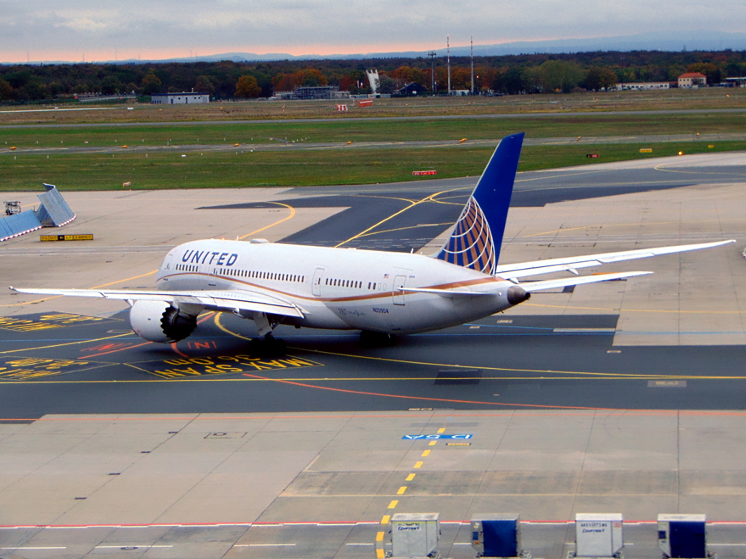 N20904 / Boeing 787-8 Dreamliner / United Airlines / 27.10.2019 / Frankfurt International Airport (FRA/EDDF)