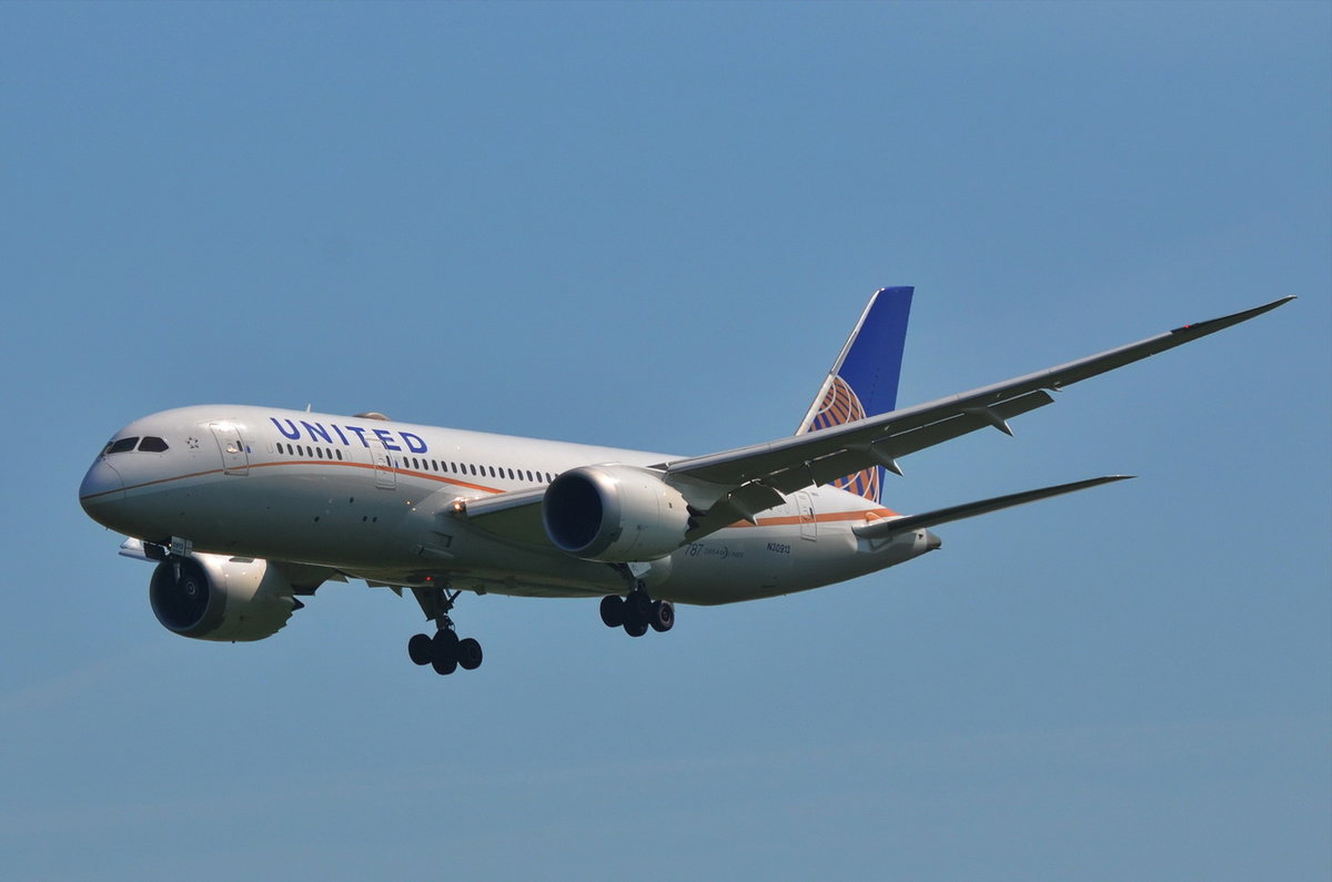 N30913 United Airlines Boeing 787-8 Dreamliner   , MUC , 22.06.2017