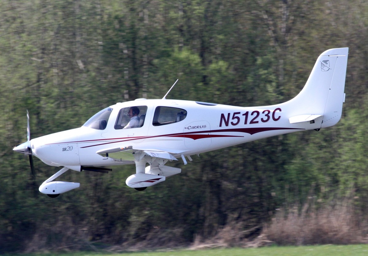 N5123C, Cirrus, SR-20, 24.04.2013, EDNY-FDH, Friedrichshafen, Germany