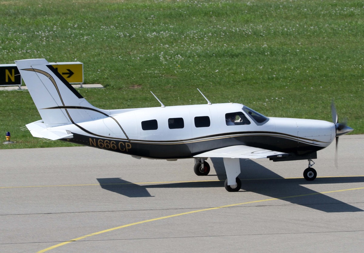 N666CP, Piper, PA-46-310 P Malibu, 24.04.2013, EDNY-FDH, Friedrichshafen, Germany
