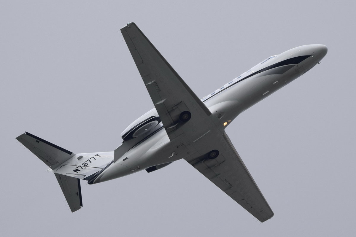 N7877T Private Cessna 525B CitationJet CJ3  in München am 12.10.2016 gestartet