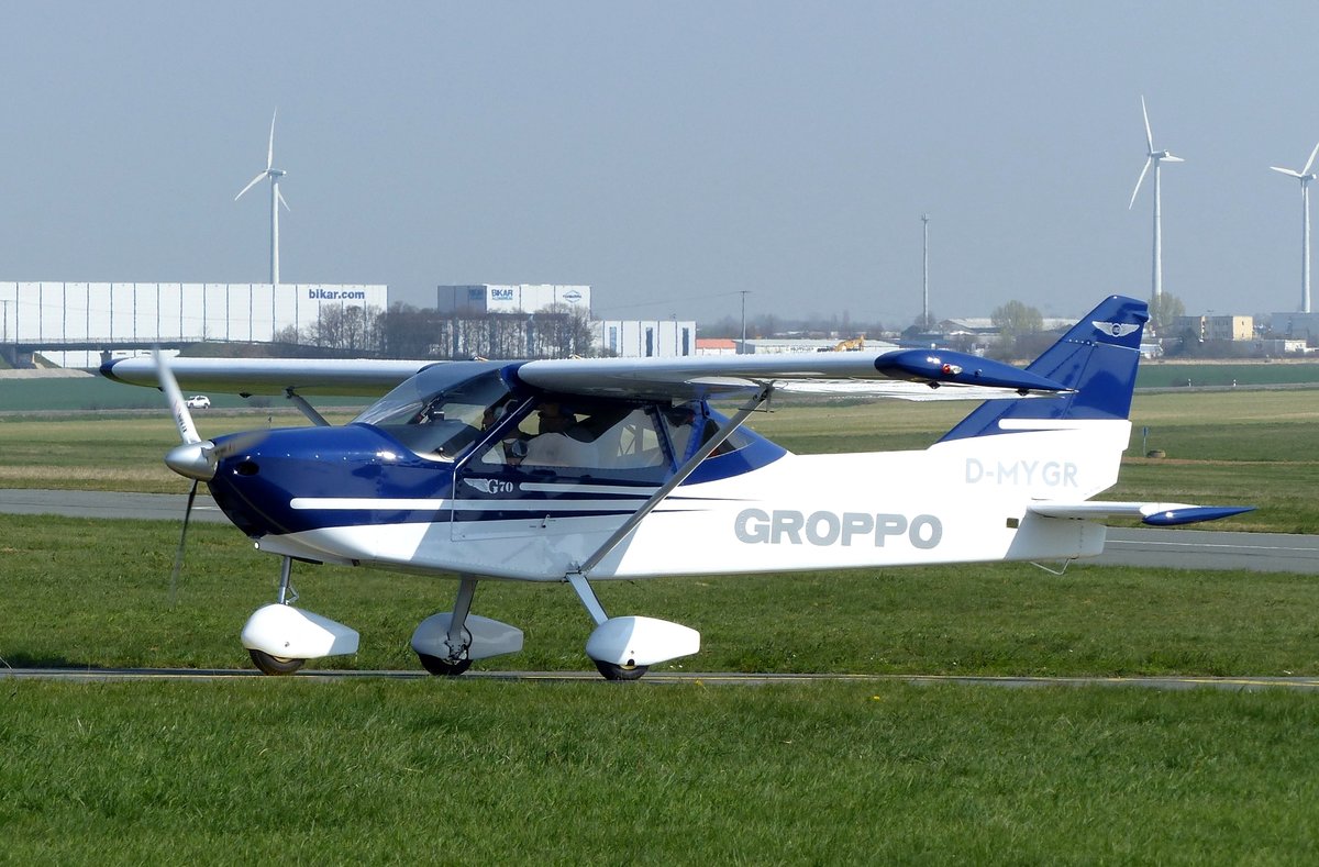 Nando Groppo G 70, D-MYGR, Flugplatz gera (EDAJ), 6.4.2019