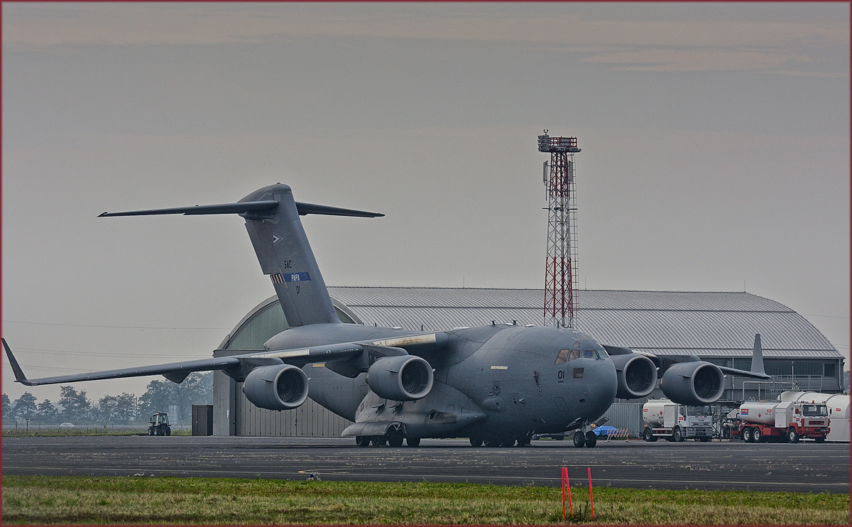 NATO HAW, SAC PAPA 01; Maribor Flughafen MBX; 17.10.201