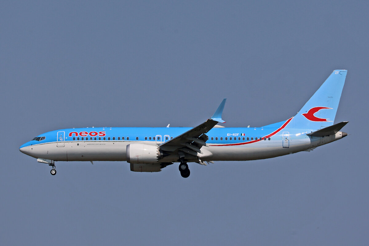 Neos, EI-RZF, Boeing B737-8MAX, msn: 66466/9053, 10.Juli 2026, MXP Milano Malpensa, Italy.
