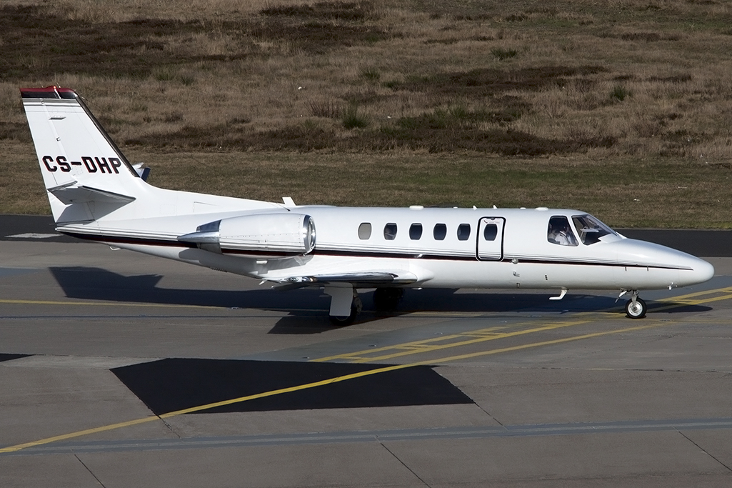 NETJets, CS-DHP, Cessna, 550B Citation, 12.04.2015, CGN, Köln/Bonn, Germany



