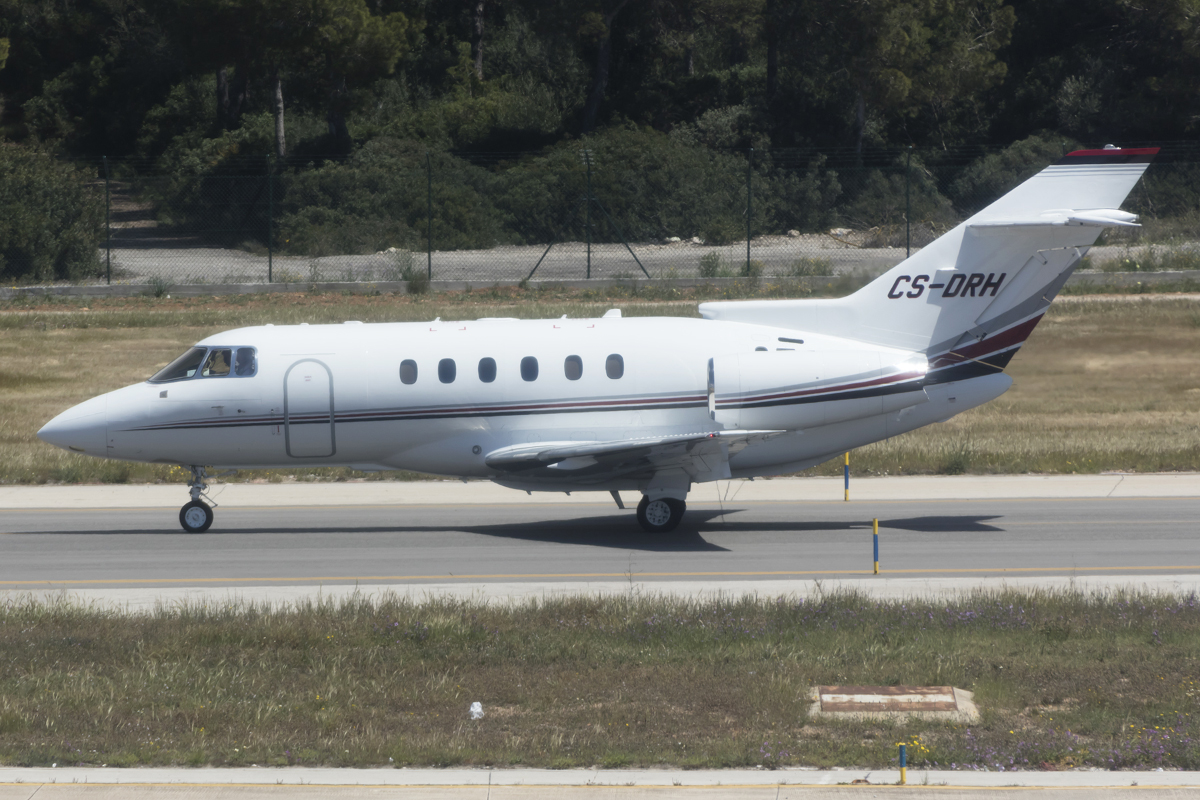 NetJets, CS-DRH, Raytheon, Hawker 800XP, 24.04.2016, PMI, Palma de Mallorca, Spain 


