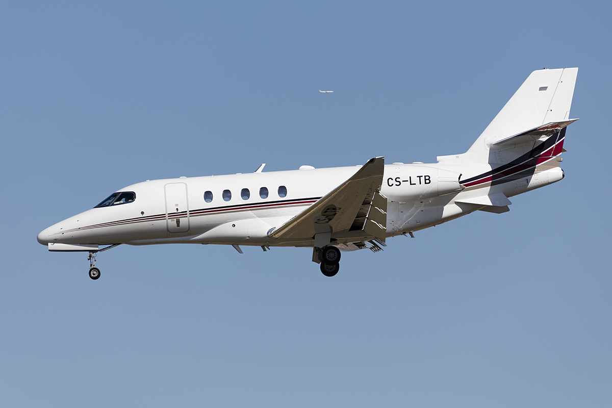 NETJets, CS-LTB, Cessna, 680 Citation Latitude, 13.09.2017, BCN, Barcelona, Spain 


