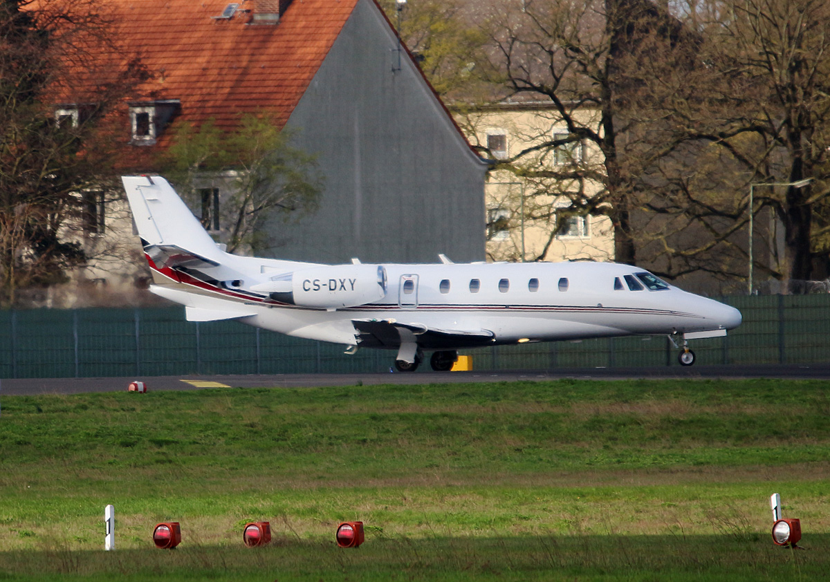 NetJets Europe, Cessna 560XLS Citation XLS, CS-DXY, TXL, 14.04.2017