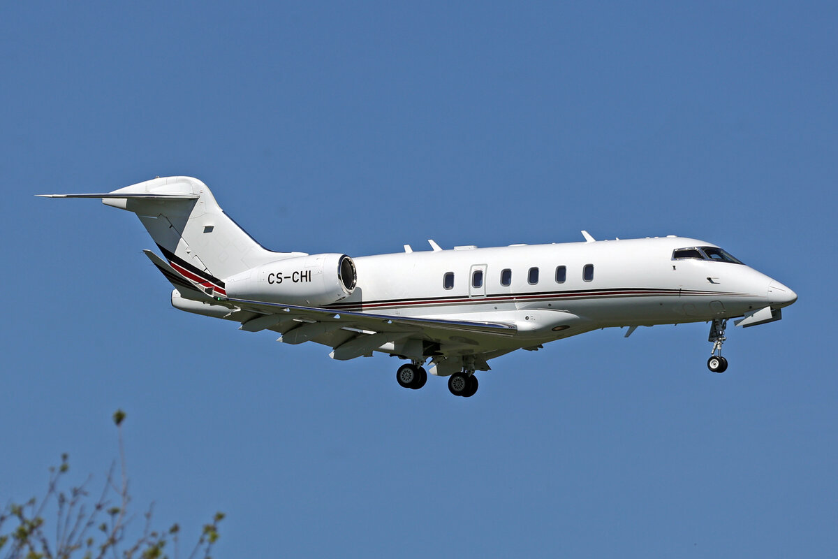 Netjets Europe, CS-CHI, Bombardier Challenger 350, msn: 20783, 23.April 2026, ZRH Zürich, Switzerland.