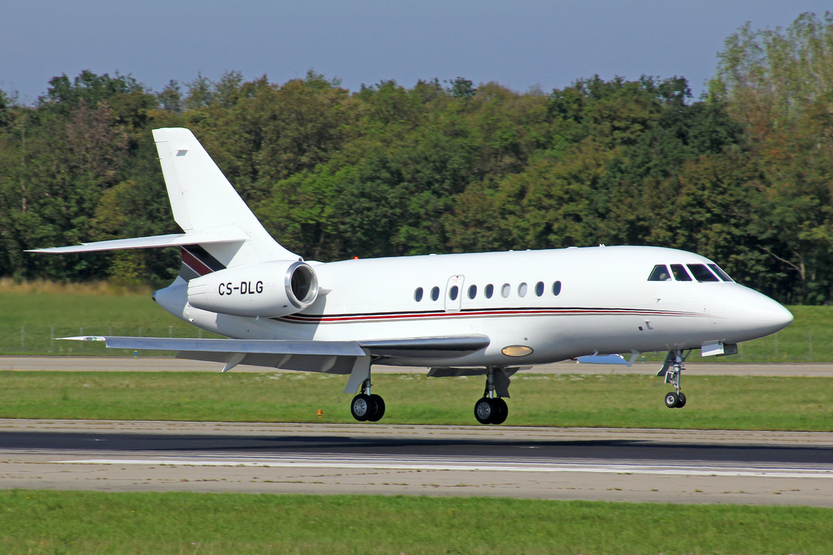 NetJets Europe, CS-DLG, Dassault Falcon 2000EX EAsy, msn: 144, 24.August 2019, BSL Basel-Mülhausen, Switzerland.