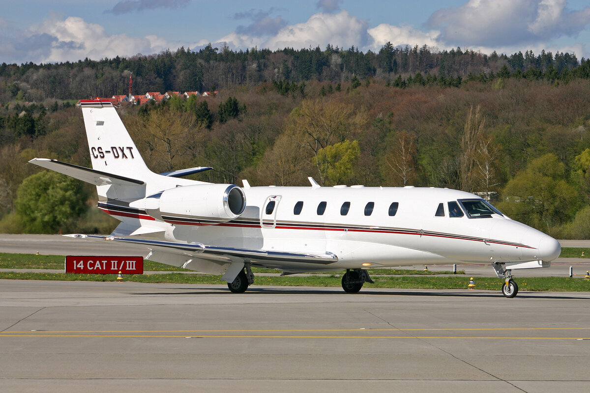 NetJets Europe, CS-DXT, Cessna 560XLS Citation XLS, msn: 560-5765, 19.April 2008, ZRH Zürich, Switzerland.
