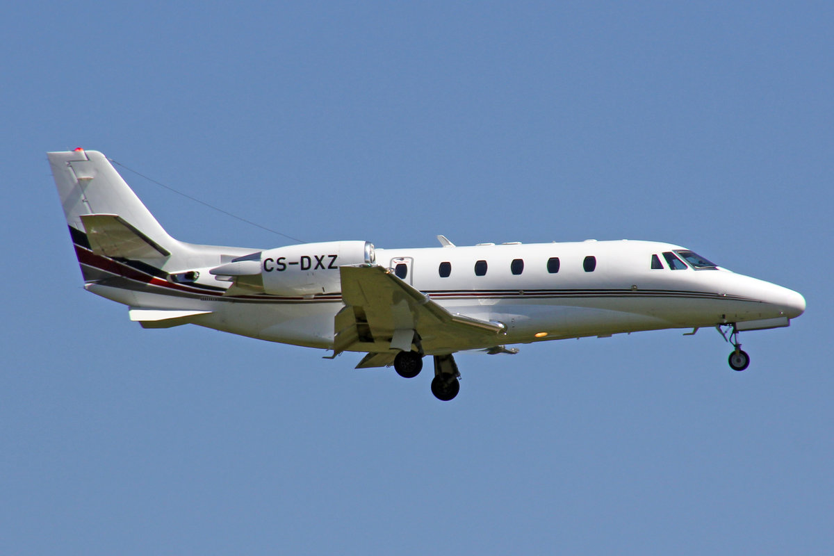 NetJets Europe, CS-DXZ, Cessna 560XLS Citation, 7.August 2017, ZRH Zürich, Switzerland.