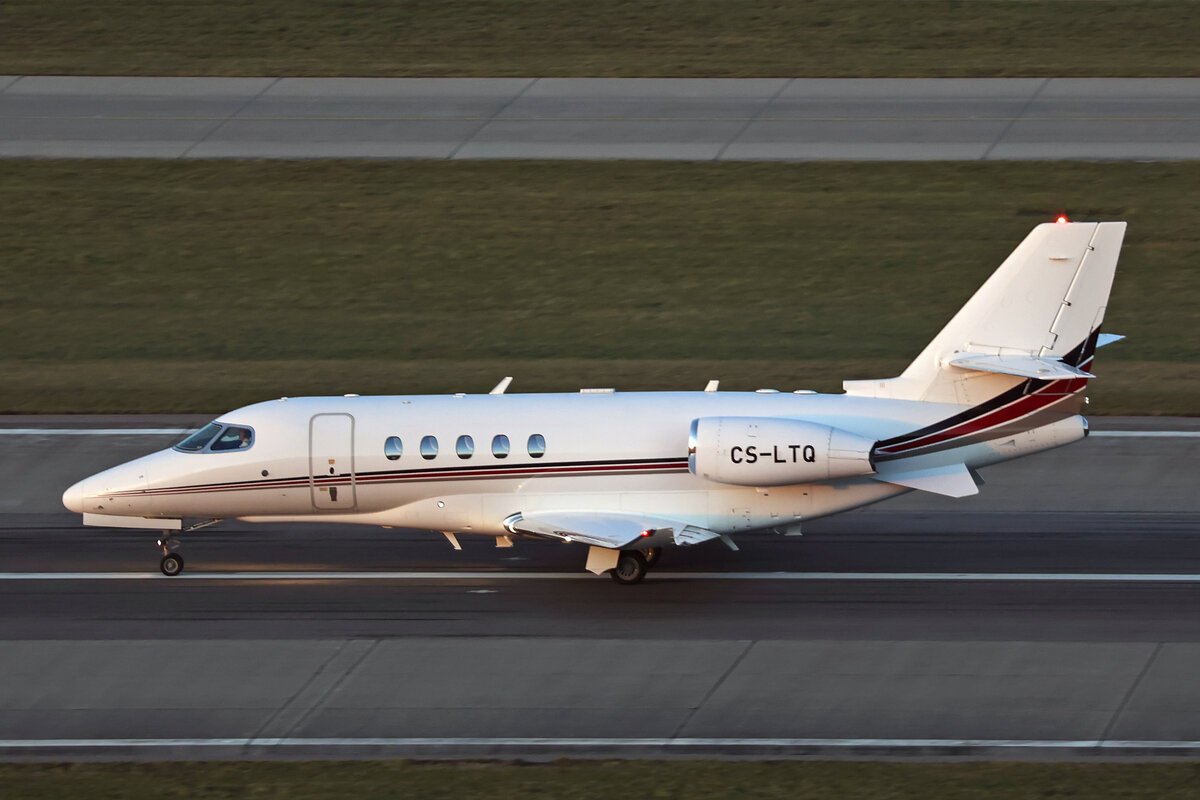 NetJets Europe, CS-LTQ, Cessna 680A Citation Latitude, msn: 680A-0283, 29.November 2025, ZRH Zürich, Switzerland.
