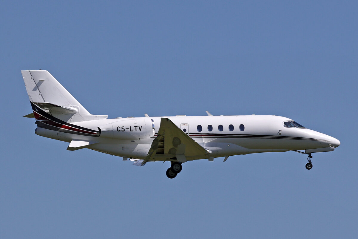 NetJets Europe, CS-LTV, Cessna 680A Citation Latitude, msn: 680A-0308,  23.April 2026, ZRH Zürich, Switzerland.