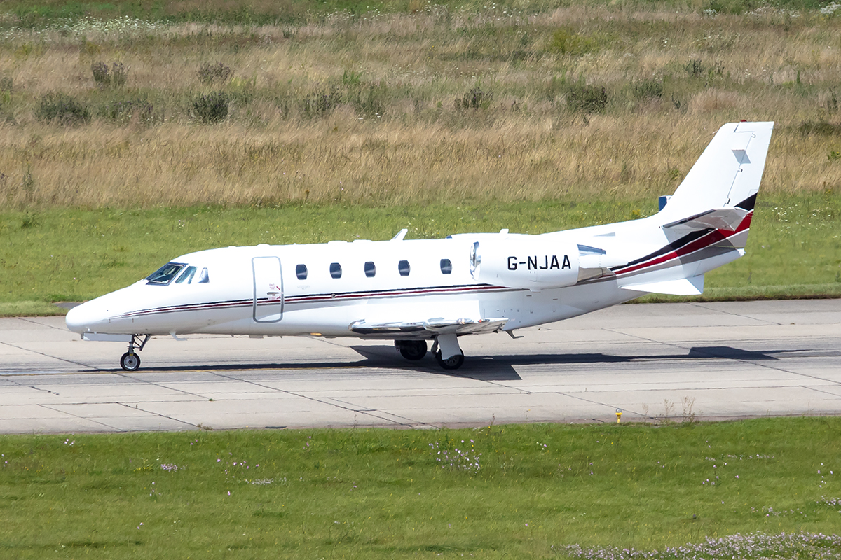 NetJets UK, G-NJAA, Cessna, 560 Citation XLS, 06.08.2021, GVA, Geneve, Switzerland