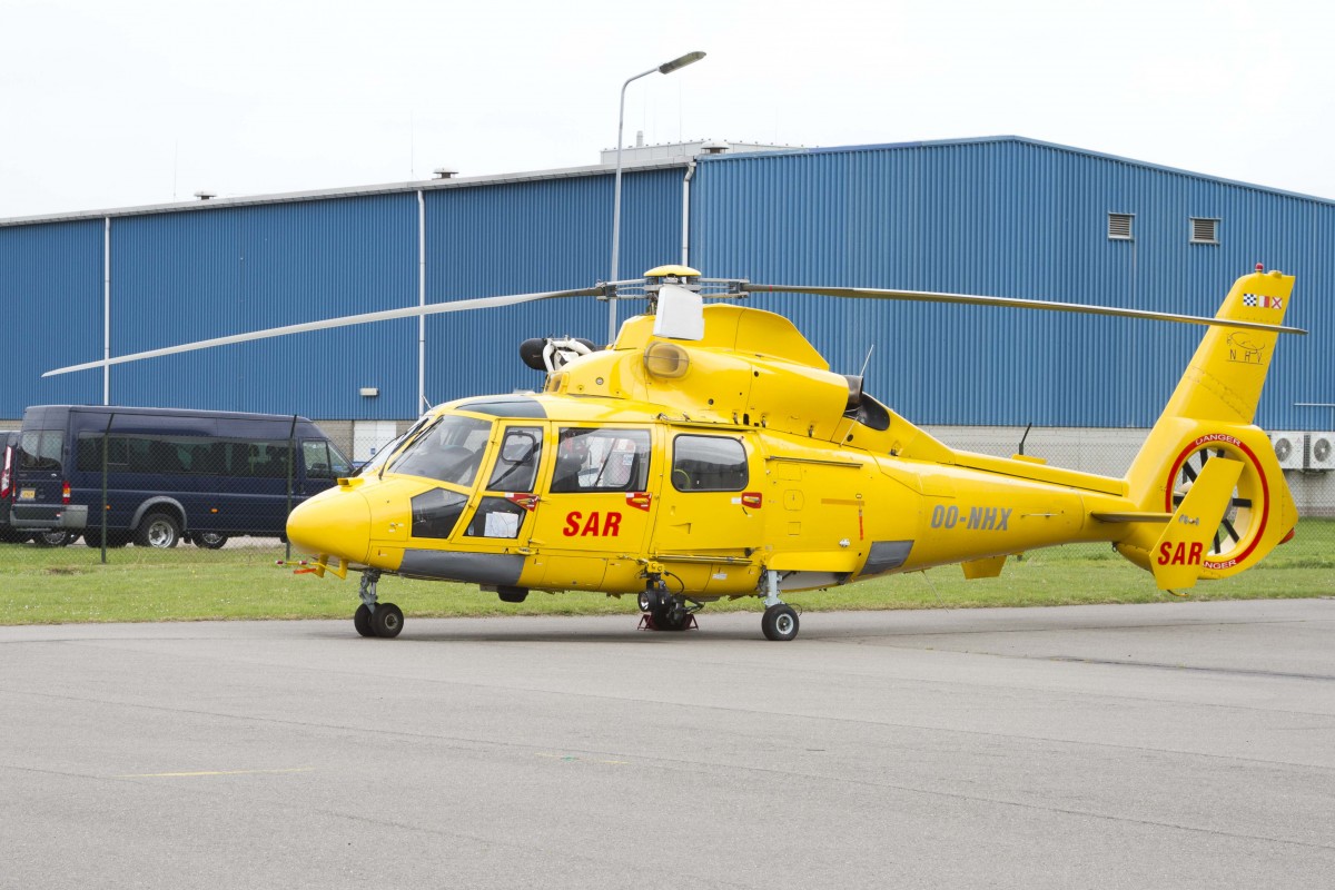 NHV Nordzee Helicopters Vlaanderen, OO-NHX, Eurocopter, EC-155 B-1 Dauphin, 08.05.2014, EHKD-DHR, Den Helder, Netherlands