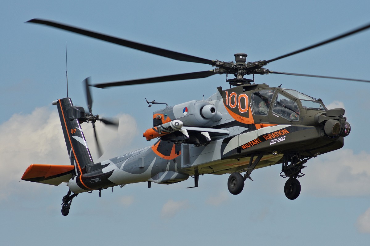 Niederland Air Force, Boeing AH-64DN Apache Longbow, Q-17, 15.06.2013 in Volkel