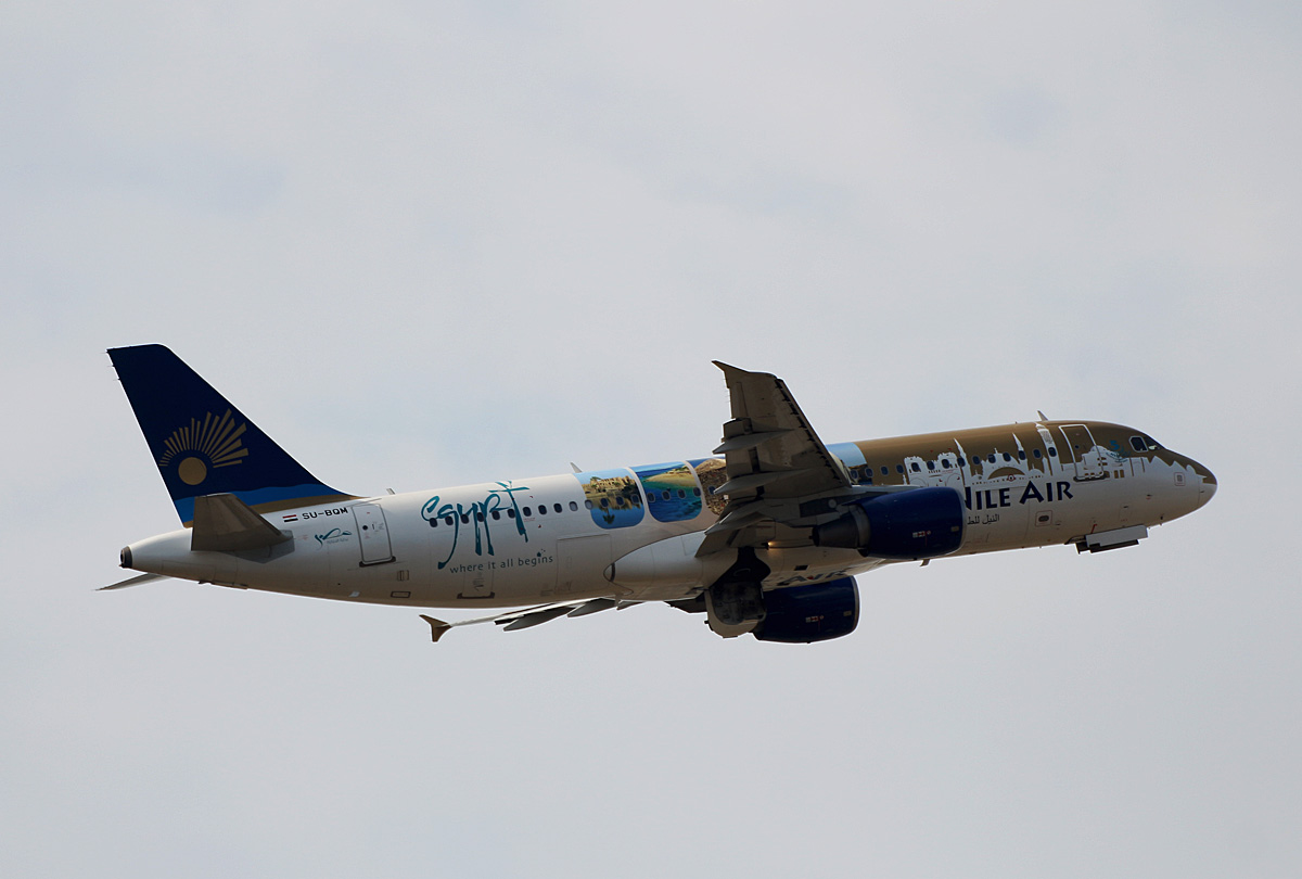 Nile Air, Airbus A 320-214, SU-BQM, SXF, 13.07.2019