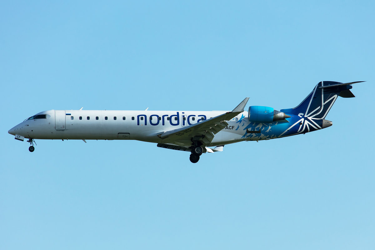 Nordica, ES-ACF, Bombardier, CRJ-701ER, 02.05.2019, MUC, München, Germany


