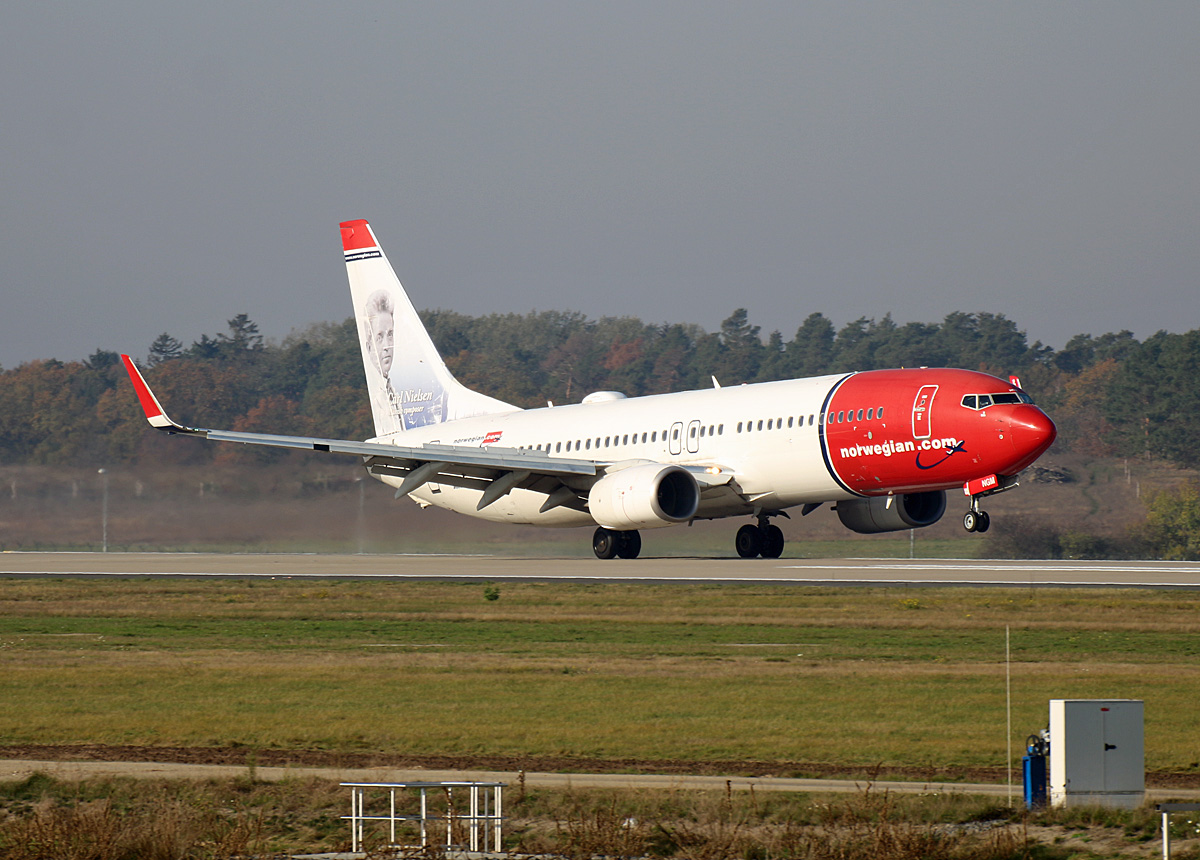 Norwegian Air Shuttle, Boeing B 737-8JP, LN-NGM, BER, 08.11.2020
