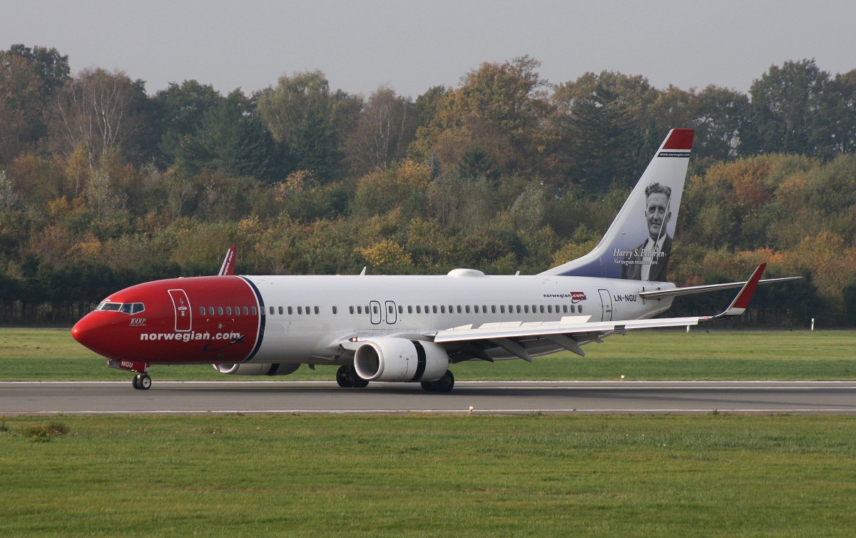 Norwegian Air Shuttle, LN-NGU,(c/n 39030),Boeing 737-8JP (WL), 31.10.2014, HAM-EDDH, Hamburg, Germany (Harry S.Pettersen cs)