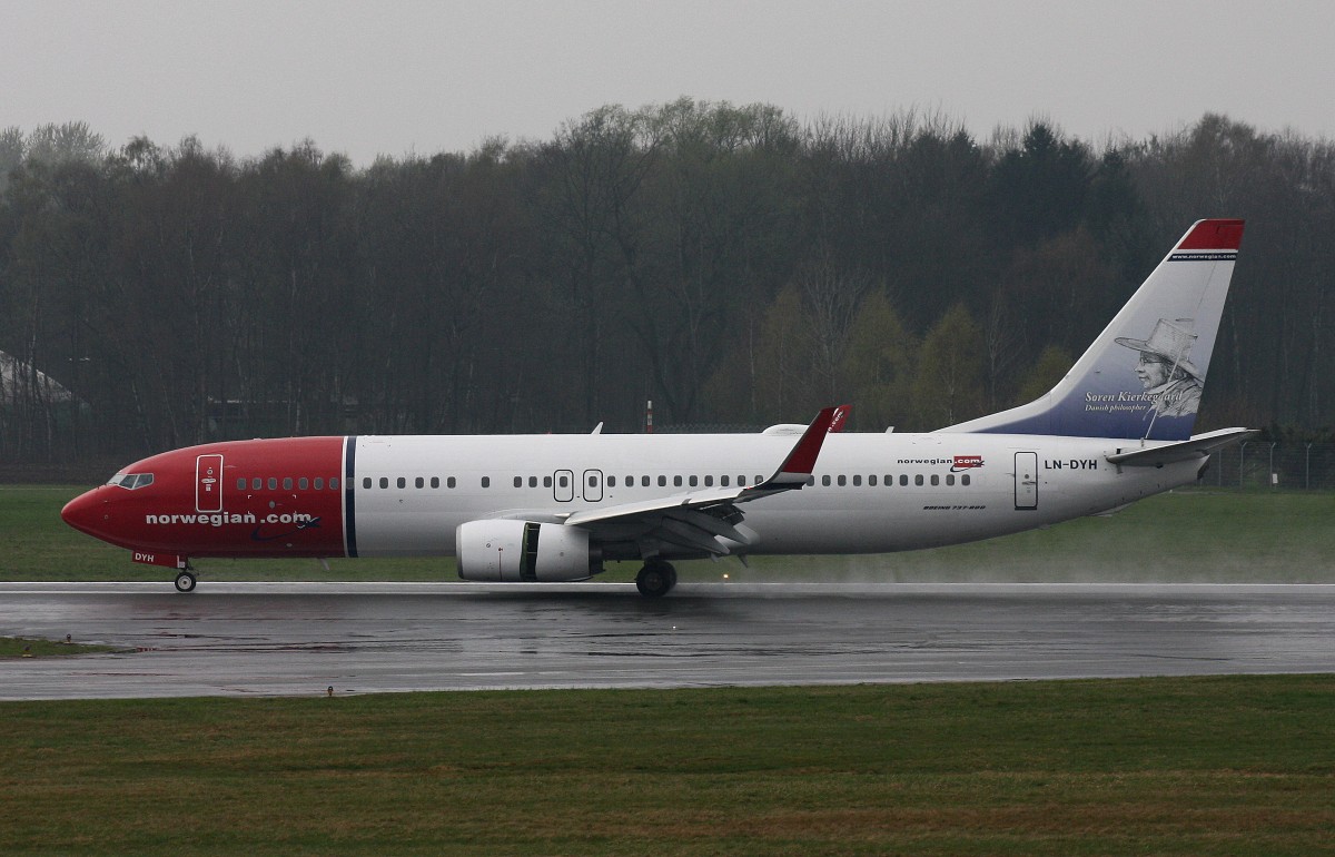 Norwegian Air Shuttle,LN-DYH,(c/n 40865),Boeing 737-8JP(WL),06.04.2014,HAM-EDDH,Hamburg,Germany