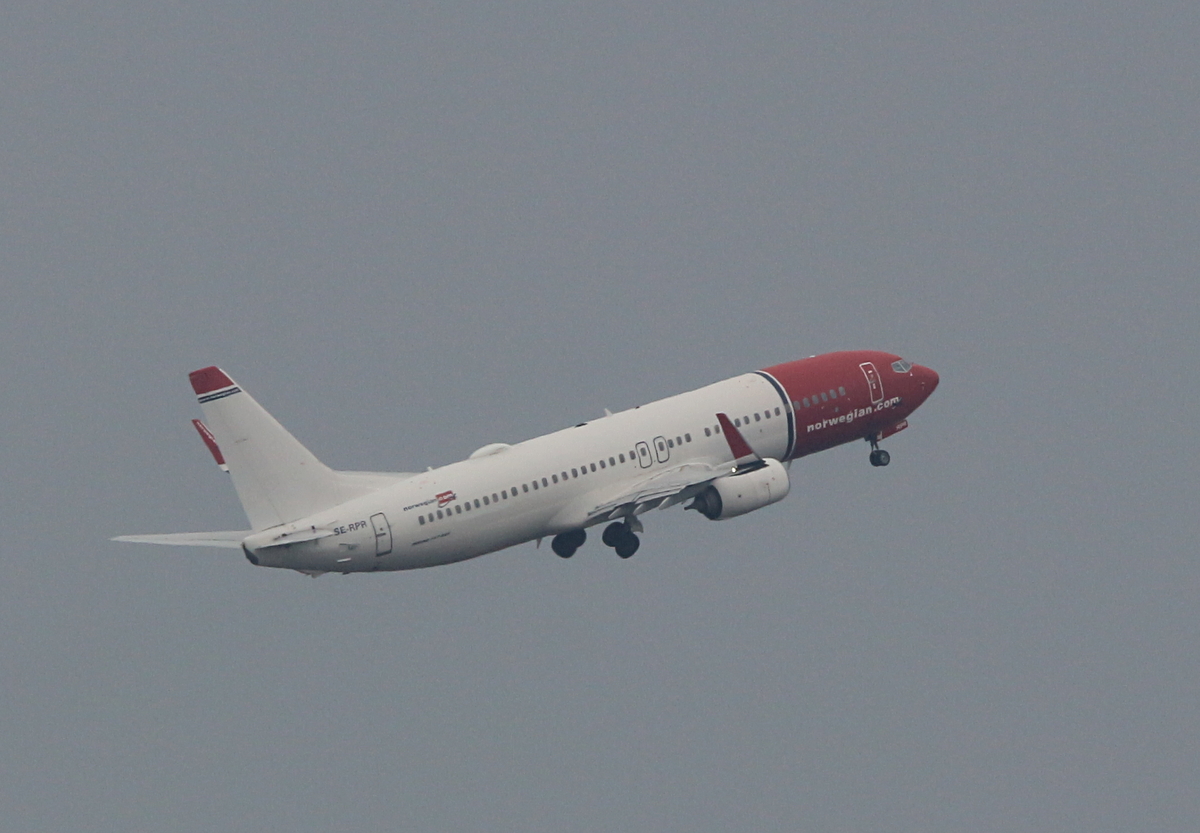 Norwegian Air Sweden, Boeing B 737-8JP, SE-RPR, BER, 12.04.2026
