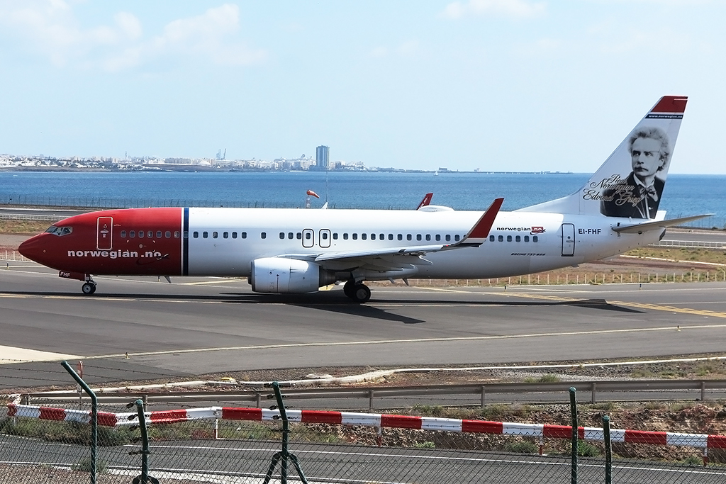 Norwegian, EI-FHF, Boeing, B737-8FZ, 21.03.2015, ACE, Arrecife, Spain



