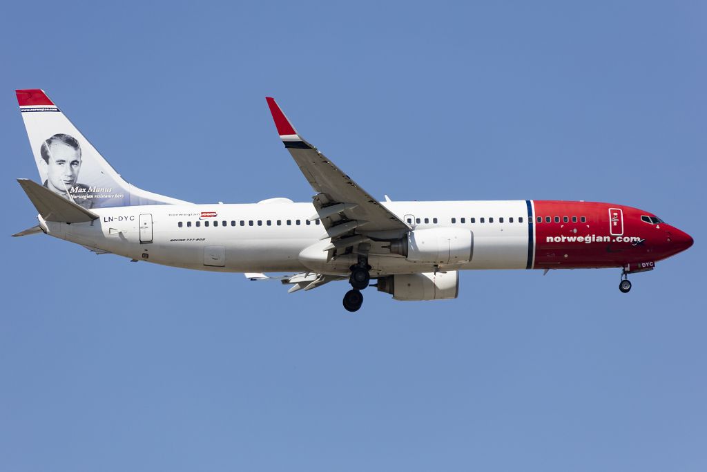 Norwegian, LN-DYC, Boeing, B737-8JP, 20.09.2015, BCN, Barcelona, Spain 



