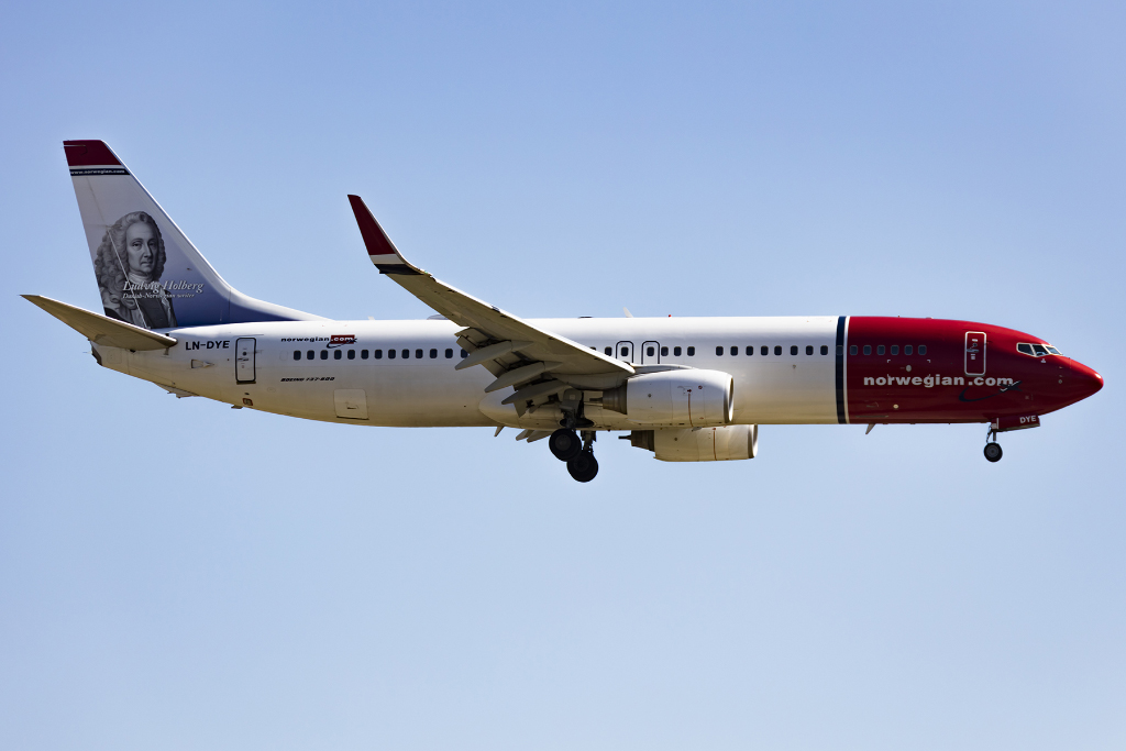Norwegian, LN-DYE, Boeing, B737-8JP, 20.09.2015, BCN, Barcelona, Spain 






