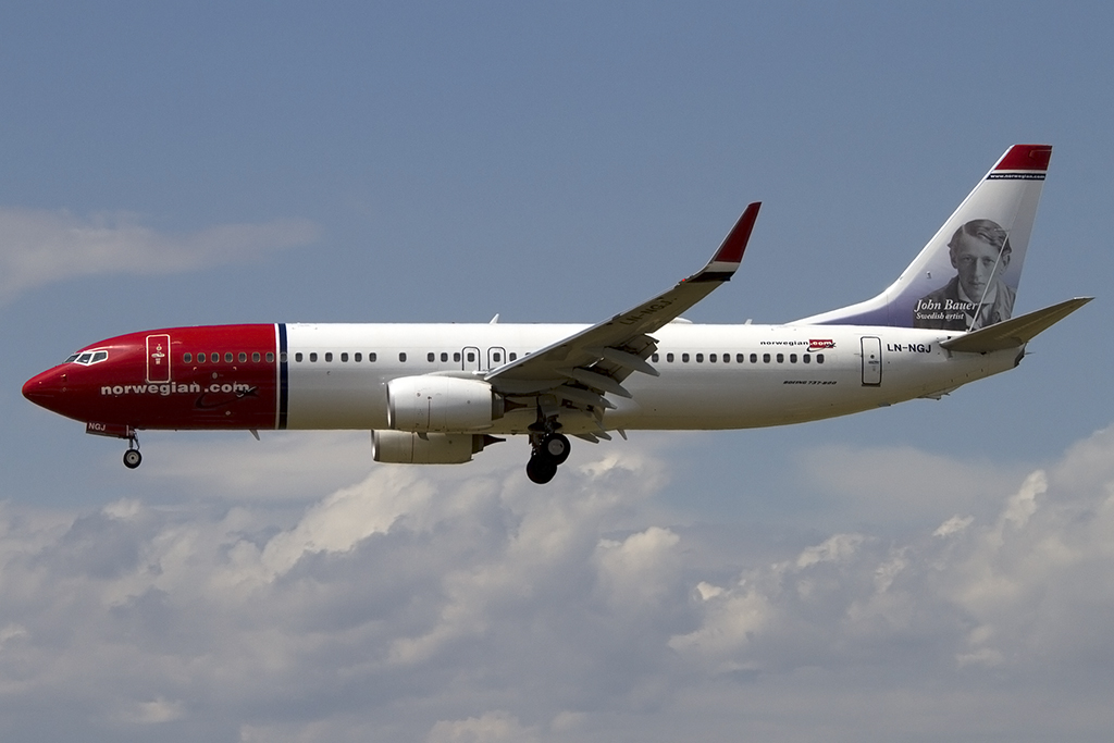Norwegian, LN-NGJ, Boeing, B737-8JP, 27.05.2014, BCN, Barcelona, Spain



