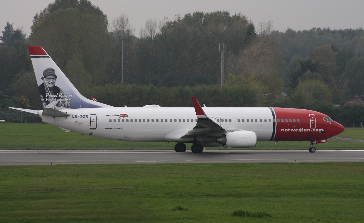 Norwegian,LN-NOR,(c/n 39412),Boeing 737-81D(WL),02.10.2014,HAM-EDDH,Hamburg,Germany(POVEL RAMEL cs)