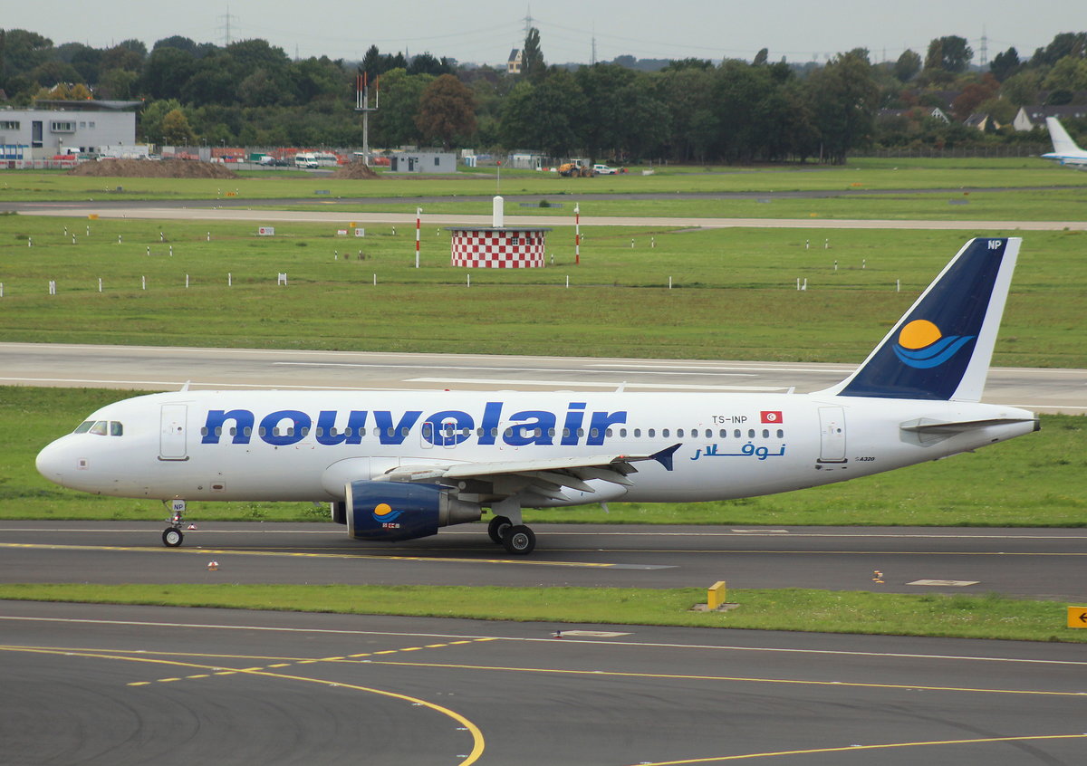 Nouvelair, TS-INP,MSN 1597, Airbus A 320-214, 11.09.2017, DUS-EDDL, Düsseldorf, Germany 