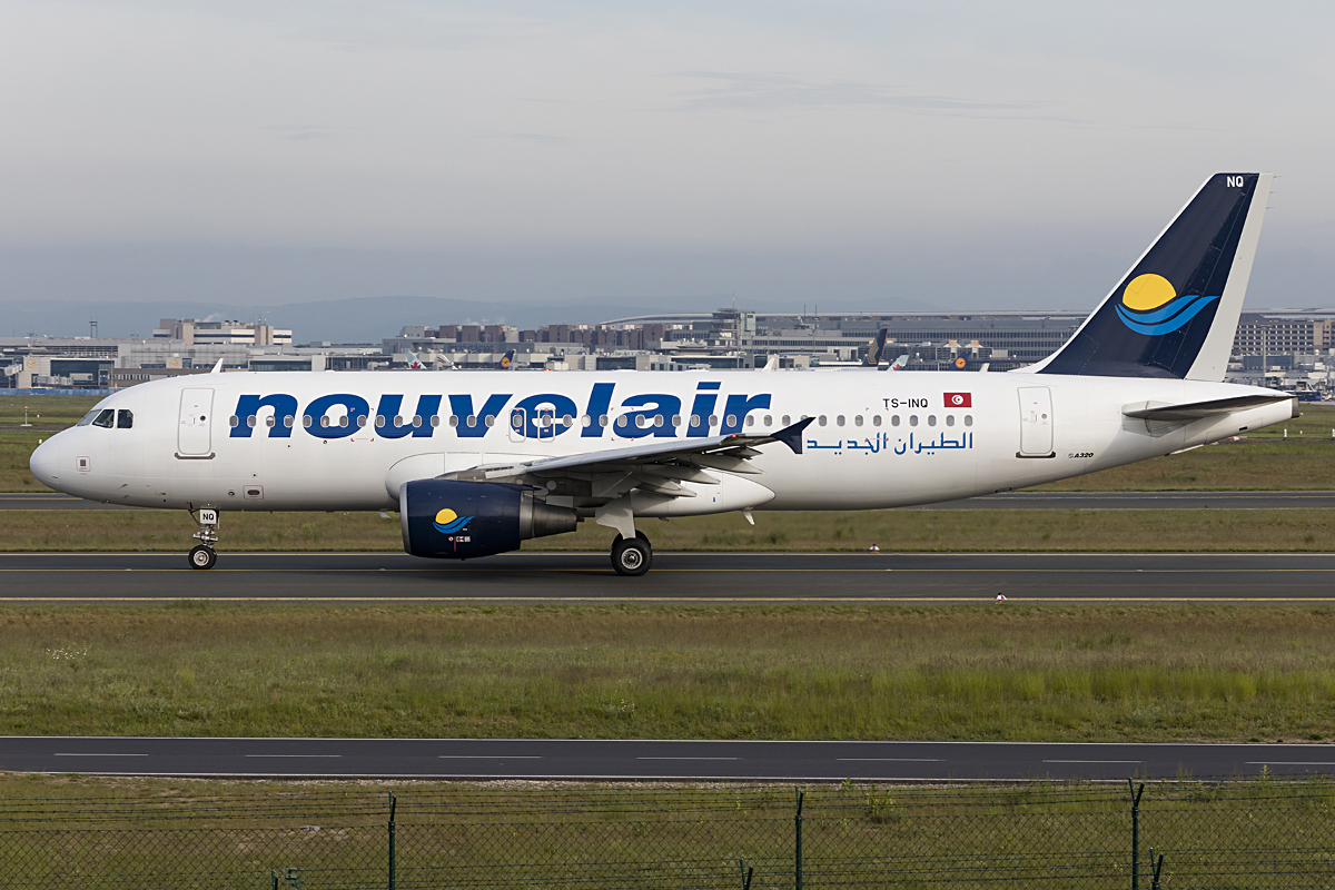 Nouvelair, TS-INQ, Airbus, A320-214, 21.05.2016, FRA, Frankfurt, Germany 



