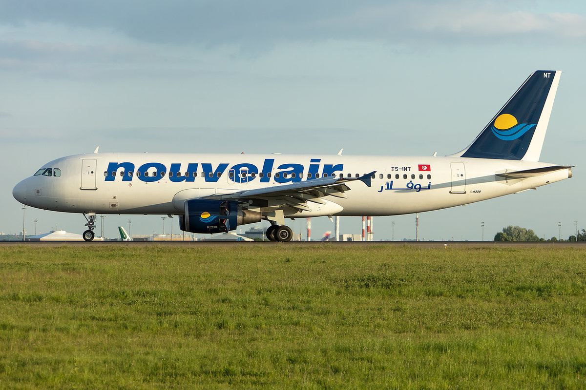 Nouvelair, TS-INT, Airbus, A320-214, 12.05.2019, CDG, Paris, France



