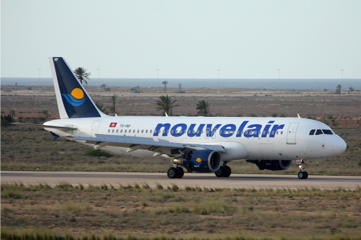 Nouvelair Tunis, TS-INP, Airbus A320-214, 17.Oktober 2015, DJE Djerba, Tunisia.