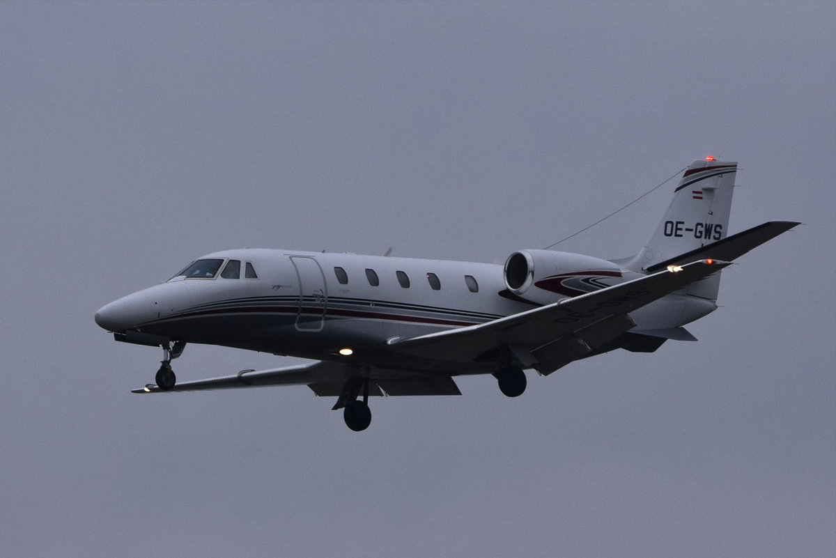 OE-GWS Private Cessna 560XL Citation Excel  , FRA , 06.12.2017