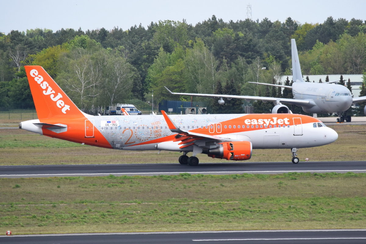 OE-INQ easyJet Europe Airbus A320-214(WL) , TXL , 08.05.2019
