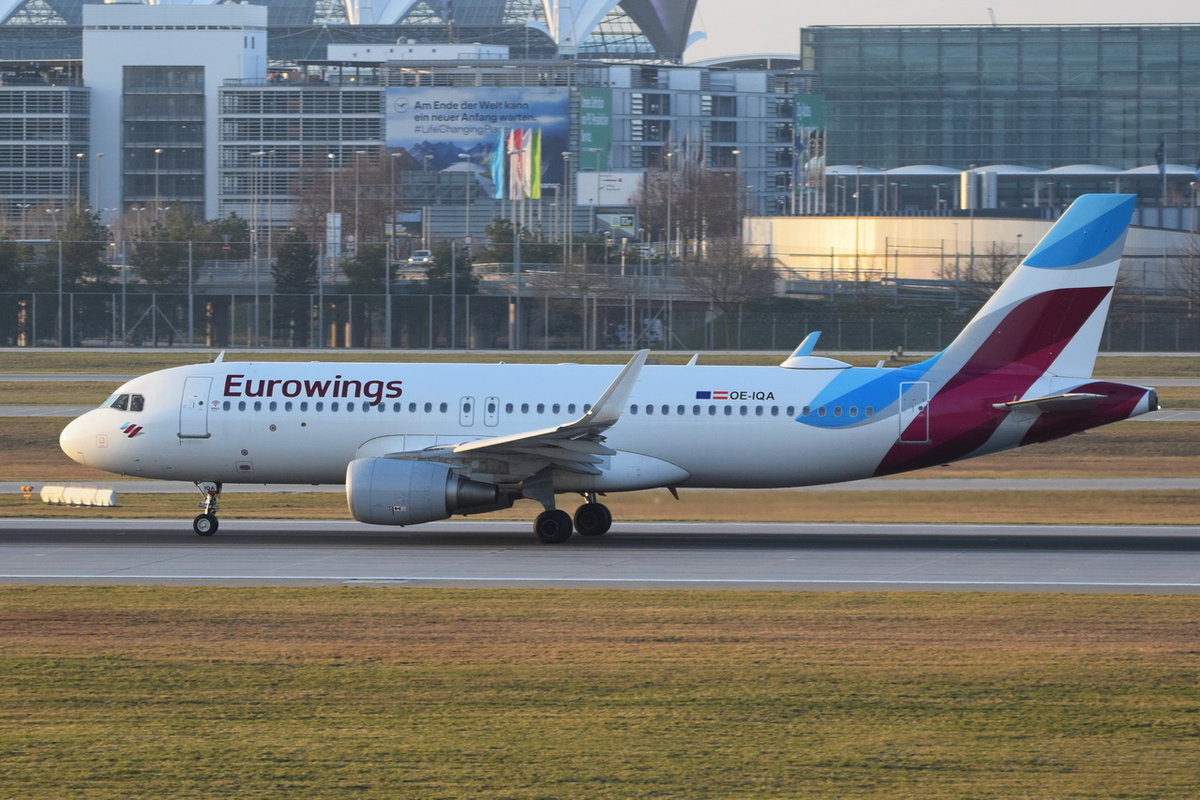 OE-IQA Eurowings Europe Airbus A320-214(WL) , MUC , 30.03.2019